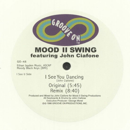 Cover for Mood II Swing · I See You Dancing (Feat. John Ciafone) (LP) (2024)