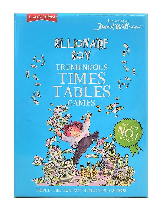 Cover for David Walliams Billionaire Boys Tremendous Times Tables Games · David Walliams Billionaire Boy's Tremendous Times Tables Games (MERCH) (2020)