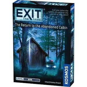 EXIT: The Return to the Abandoned Cabin - EXiT The Return to the Abandoned Cabin Boardgames - Brädspel - THAMES & KOSMOS - 0814743017085 - 30 oktober 2024