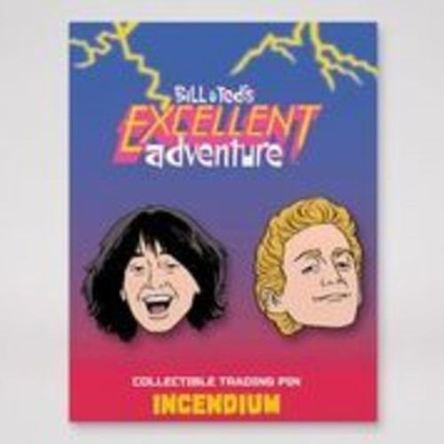 Cover for Bill &amp; Ted: Lapel Pin Set a · Bill And Ted's Excellent Adventure 2 Lapel Pin Set (MERCH) (2020)