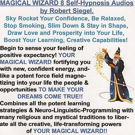 Cover for Robert Siegel · Magical Wizard 8 Self-hypnosis (CD) (2012)