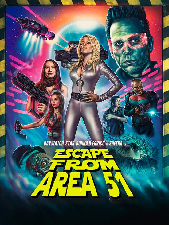 Cover for Feature Film · Escape from Area 51 (Blu-ray) (2021)