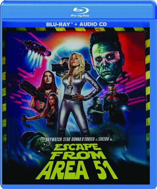 Cover for Feature Film · Escape from Area 51 (Blu-ray) (2021)