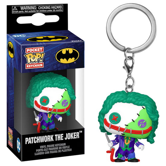 Cover for Keychain Dc Patchwork · Funko Keychain Patchwork Joker? (Funko POP!) (2024)