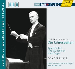 Die Jahreszeiten - Haydn / Wunderlich / Engen / Giebel - Muziek - Swrmusic - 4010276025085 - 24 april 2012