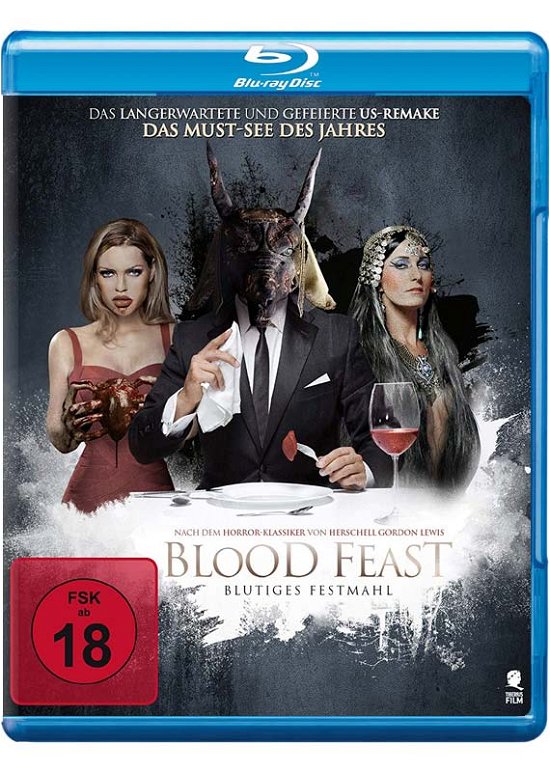 Cover for Marcel Walz · Blood Feast - Blutiges Festmahl (Blu-ray) (2018)