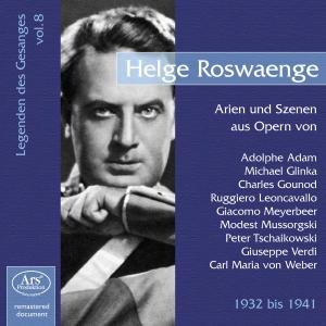 Cover for Roswaenge / Glinka / Gounod / Leoncava · Legenden Des Gesangs 8 (CD) (2010)