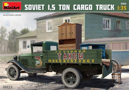 Cover for Miniart · Soviet 1,5 Ton Cargo Truck (Toys)