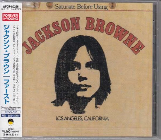Cover for Jackson Browne · Saturate Before Using (CD) (2016)