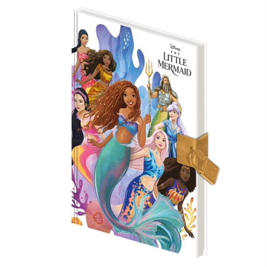 Cover for The Little Mermaid A5 Lockable Notebook (MERCH) (2024)
