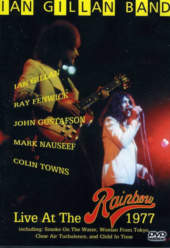 Cover for Ian -Band- Gillan · Live At The Rainbow (DVD) (2022)