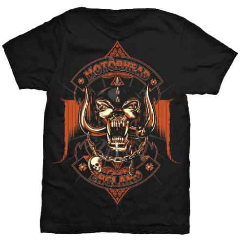 Motorhead Unisex T-Shirt: Orange Ace - Motörhead - Koopwaar - Global - Apparel - 5055295372085 - 26 november 2018