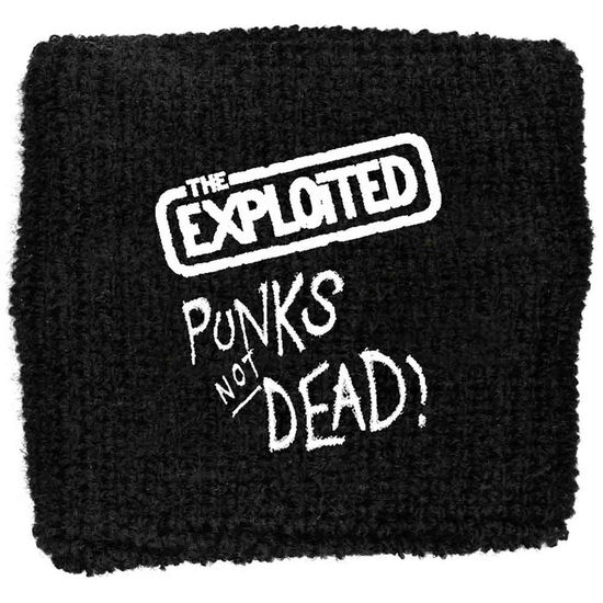 The Exploited Embroidered Wristband: Punks Not Dead (Loose) - Exploited - The - Fanituote -  - 5055339708085 - 