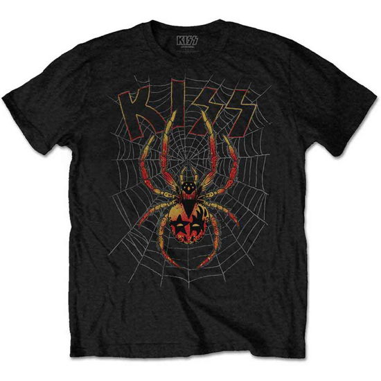 KISS Unisex T-Shirt: Spider - Kiss - Merchandise - Epic Rights - 5056170627085 - 