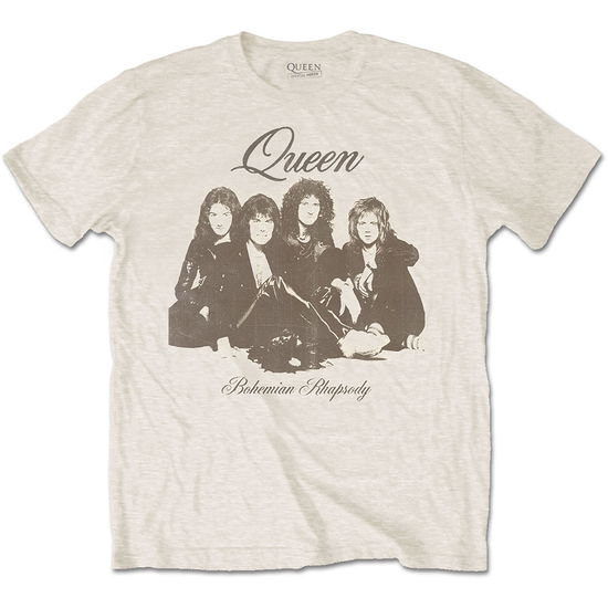 Queen Unisex T-Shirt: Bo Rhap Portrait - Queen - Marchandise -  - 5056368686085 - 