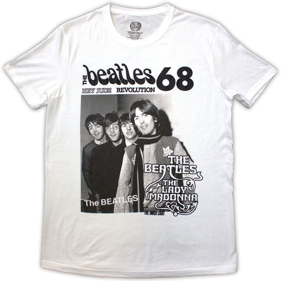 The Beatles Unisex T-Shirt: 1968 - The Beatles - Merchandise -  - 5056821048085 - November 8, 2024