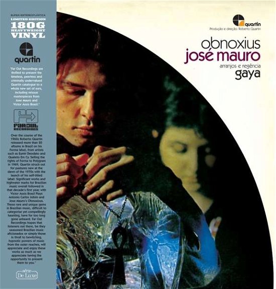 Cover for Jose Mauro · Obnoxius (LP) [Limited, Deluxe, High quality edition] (2021)