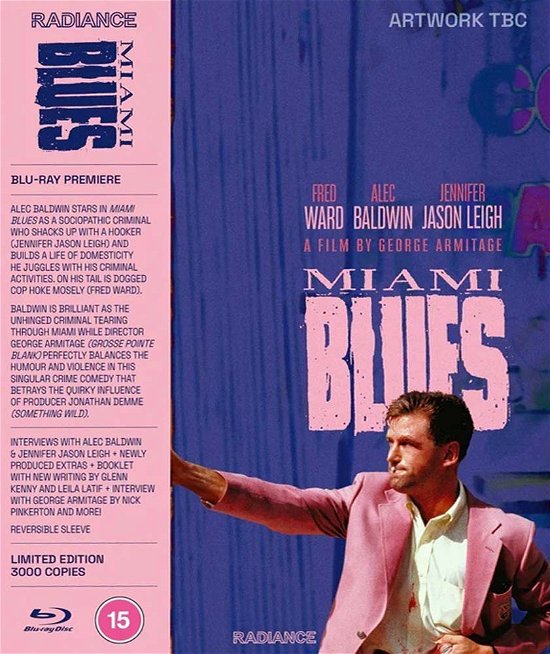 Miami Blues Limited Edition - George Armitage - Filmes - Radiance Films - 5060974680085 - 6 de fevereiro de 2023