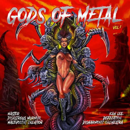 Cover for Various Artsist · Gods of Metal Volume 01 (LP) (2020)