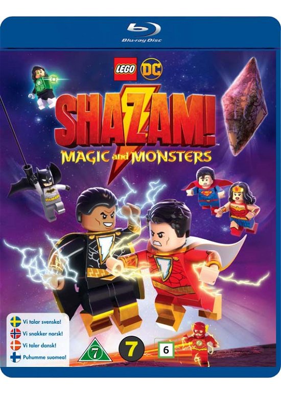 Cover for Lego Shazam! Magic And Monsters (Blu-ray) (2020)