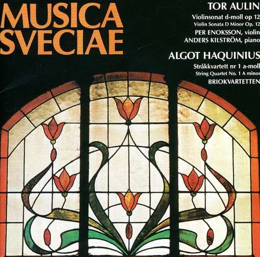 Cover for Tor Aulin · Violin Sonata String Quartet No 1 (CD) (1988)
