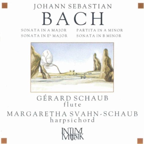 Cover for Bach,j.s. / Schaub · Sonata A: Dur / Sonara B: Moll Partita (CD) (1992)
