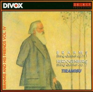 Cover for Ensemble Tiramisu · Brahms / Herzogenberg: String 5tets (CD) (2011)