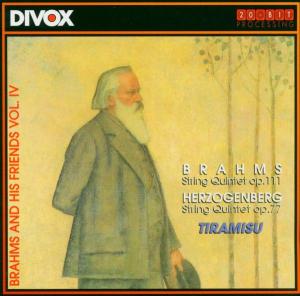 Brahms / Herzogenberg: String 5tets - Ensemble Tiramisu - Musik - DIVOX - 7619913296085 - 25. april 2011