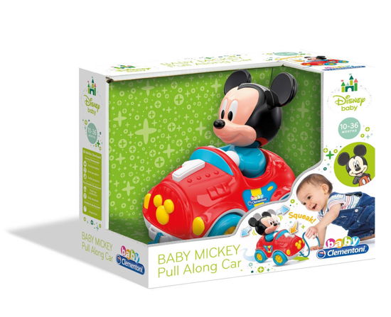 Baby Mickey Macchina Trainabile - Clementoni: Baby - Gadżety - Clementoni - 8005125172085 - 22 września 2023