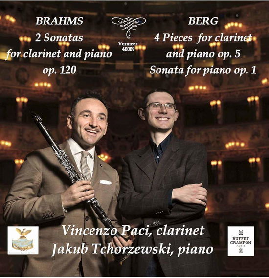 Brahms & Berg: Works for Clarinet & Piano - Berg / Brahms / Paci / Tchorzewski - Música - VERMEER - 8021945004085 - 13 de janeiro de 2017