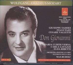 Cover for Mozart / Taddei / Tajo / Verna / Ribetti / Zerbini · Don Giovanni (CD) (2006)
