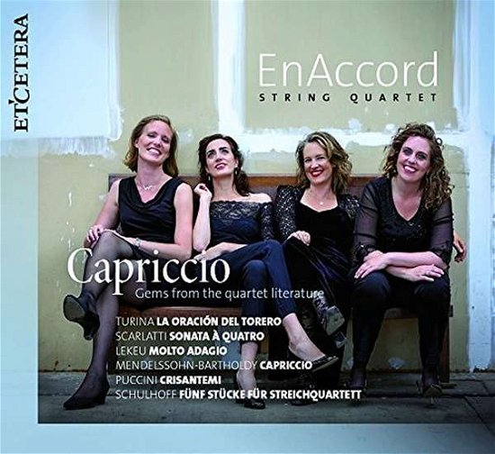 Capriccio - Enaccord String Quartet - Música - ETCETERA - 8711801016085 - 5 de fevereiro de 2018