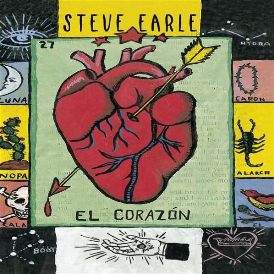 Cover for Steve Earle · El Corazon (CD) (2021)