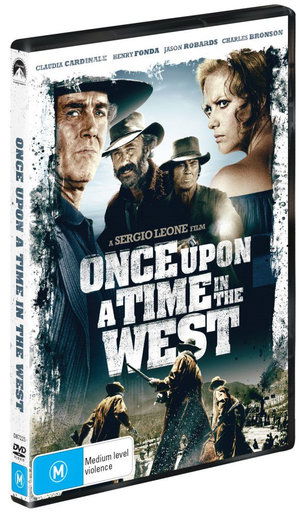 Cover for Cardinale, Claudia, Fonda, Henry, Robards, Jason, Bronson, Charles, Ferzetti, Gabriele, Stoppa, Paolo, Strode, Woody, Elam, Jack, Wynn, Keenan, Wolff, Frank, Stander, Lionel, Leone, Sergio · Once Upon a Time in the West (DVD) (2019)