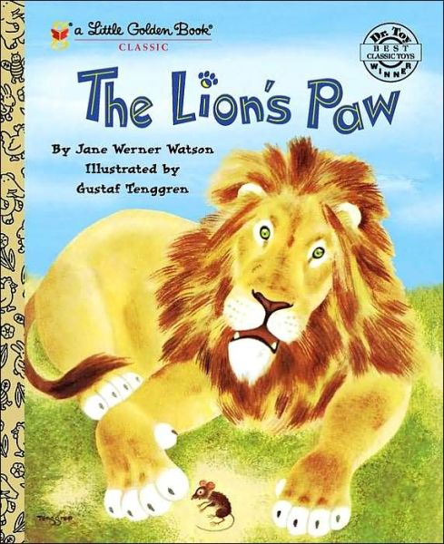 Cover for Jane Werner Watson · The Lion's Paw - Little Golden Book (Hardcover Book) (2000)