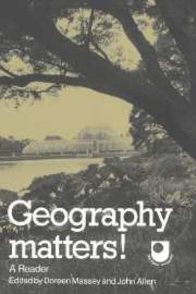 Cover for Open University · Geography Matters!: A Reader (Paperback Book) (1984)