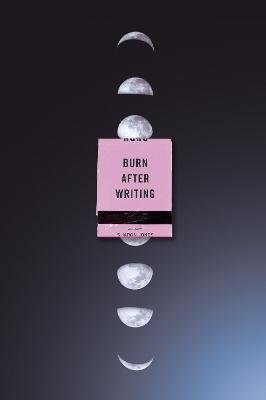 Cover for Sharon Jones · Burn After Writing (Moon Phases) (Buch) (2023)