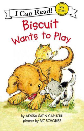 Cover for Alyssa Satin Capucilli · Biscuit Wants to Play (Turtleback School &amp; Library Binding Edition) (My First I Can Read Biscuit Level Pre 1) (Hardcover Book) [Turtleback School &amp; Library Binding edition] (2002)