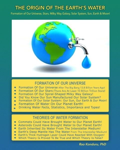 The Origin of the Earth's Water - Rao Konduru (Dr) - Böcker - Prime Publishing Company - 9780973112085 - 23 januari 2020