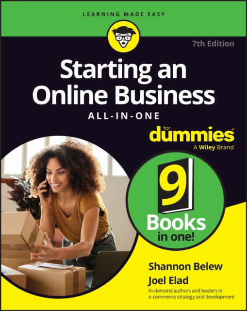 Cover for Shannon Belew · Starting an Online Business All-in-One For Dummies (Taschenbuch) (2024)