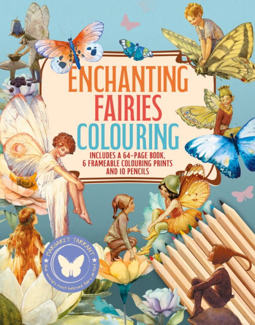 Cover for Peter Gray · Enchanting Fairies Colouring Kit: Includes a 64-Page Book, 6 Frameable Colouring Prints and 10 Pencils - Arcturus Colouring Kits (Paperback Book) (2025)