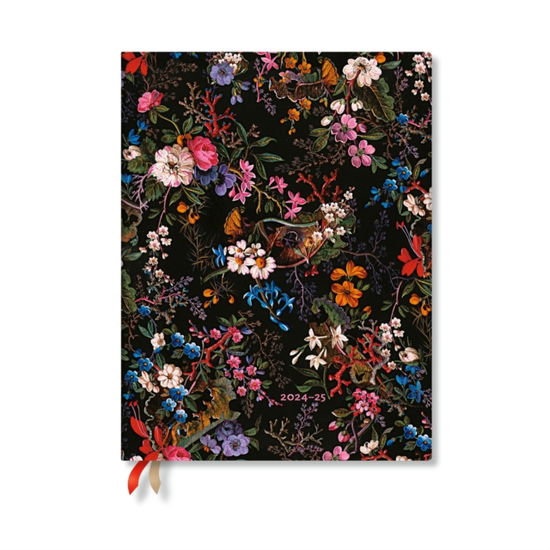 Cover for Paperblanks · Floralia (William Kilburn) Ultra 18-month Vertical Softcover Flexi Dayplanner 2025 (Elastic Band Closure) - William Kilburn (Paperback Book) (2024)