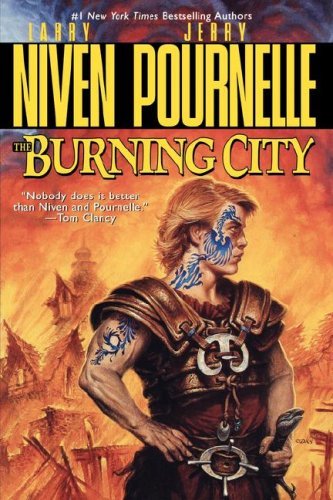 Cover for Jerry Pournelle · The Burning City (Pocketbok) (2000)