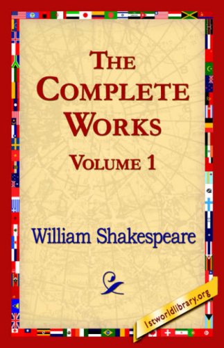 Cover for William Shakespeare · The Complete Works Volume 1 (Hardcover Book) (2006)