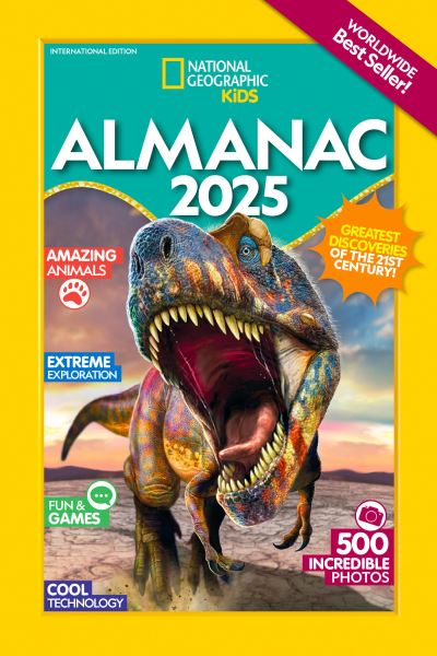 Cover for Kids National Geographic · National Geographic Kids Almanac 2025 (Book) [International edition]