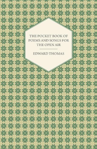 Cover for Edward Jr. Thomas · The Pocket Book of Poems and Songs for the Open Air (Paperback Book) (2013)
