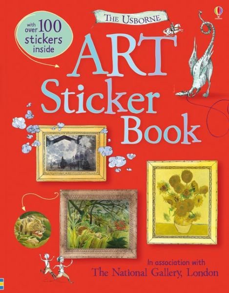Art Sticker Book - Kate Davies - Books - Usborne Publishing Ltd - 9781474953085 - November 1, 2018