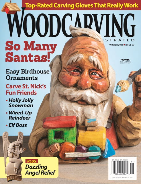 Cover for Editors of Woodcarving Illustrated · Woodcarving Illustrated Issue 97 Winter 2021 (Book) (2021)