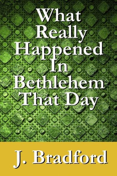 What Really Happened in Bethlehem That Day - J Bradford - Książki - Createspace - 9781516987085 - 20 sierpnia 2015