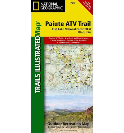 Paiute Atv Trail: Trails Illustrated Other Rec. Areas - National Geographic Maps - Książki - National Geographic Maps - 9781566953085 - 2024